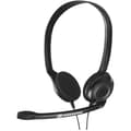 Miniatyrbild 2 av 2: On-Ear stereohörlurar - SENNHEISER - EPOS PC 3 CHAT - Brusreducerande mikrofon - Plug-and-Play - Lättviktskomfort