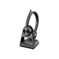 Miniatyrbild 1 av 3: Trådlös DECT-headset - HP Inc. - Poly Savi 7320 - Aktivt brusreducering - USB-A - Svart
