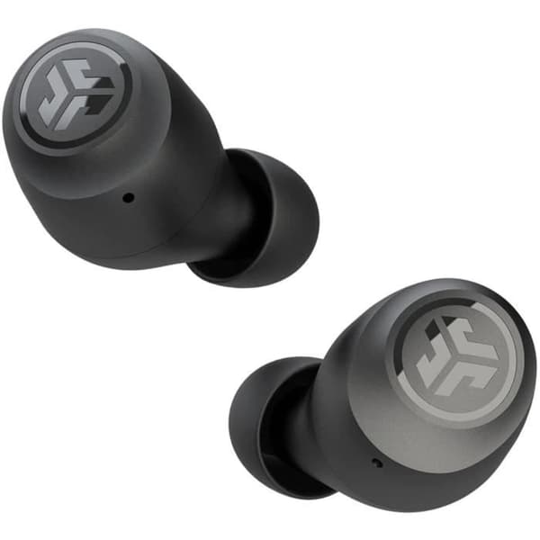 JLAB AUDIO - GO AIR POP - True Wireless Headphones - BT5.0 | IP44 | Micro+touch |Automatisk anslutning | Autonomy BT 20h - Svart