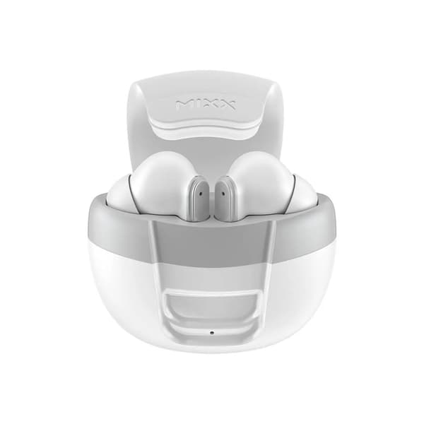 Mixx Solo 3 trådlösa in-ear hörlurar med touchkontroller - Vit