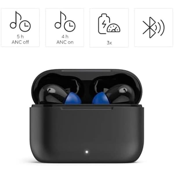 Bluetooth-hörlurar - HAMA - Passion Clear II - ANC - TWS - Svart