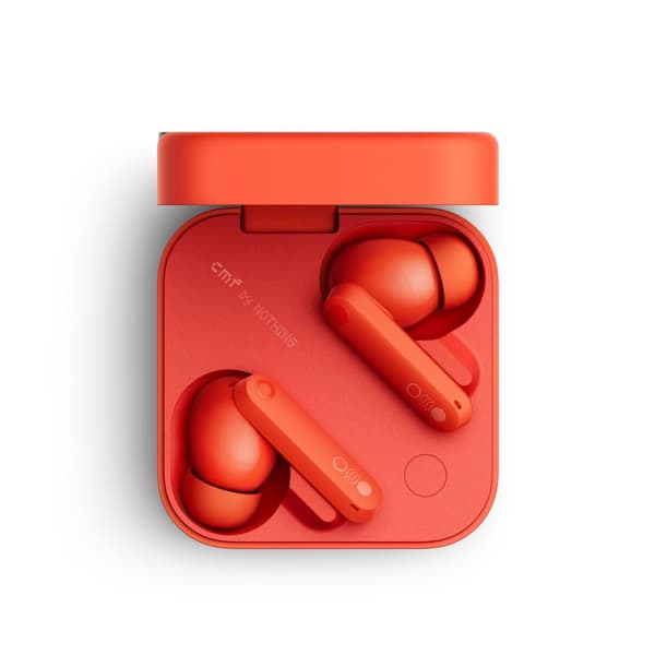 Trådlösa öronproppar, aktiv brusreducering, Bluetooth 5.3,Orange