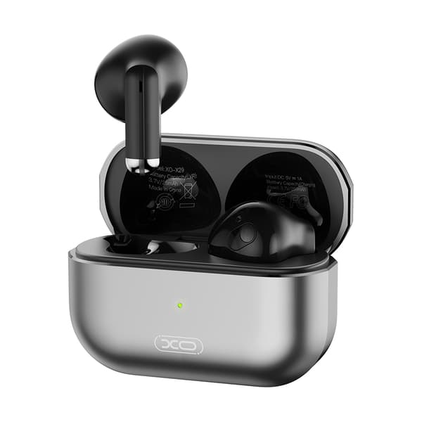 XO In-Ear TWS Bluetooth-headset med laddningsetui och Bluetooth 5.3 - Svart