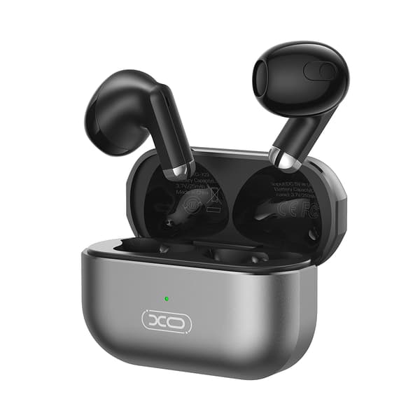 XO In-Ear TWS Bluetooth-headset med laddningsetui och Bluetooth 5.3 - Svart