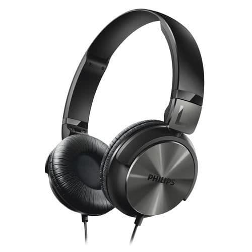 Hörlurar - Philips - SHL3160BK/00 - Fällbara - Inbyggd mikrofon - Inbyggd fjärrkontroll