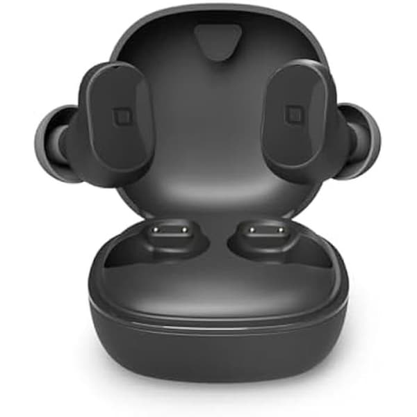 SBS Twin BUDY True Wireless Earphones, Vattentät IPX4, kompatibel med Android-telefoner och iPhone 15/14/13 och