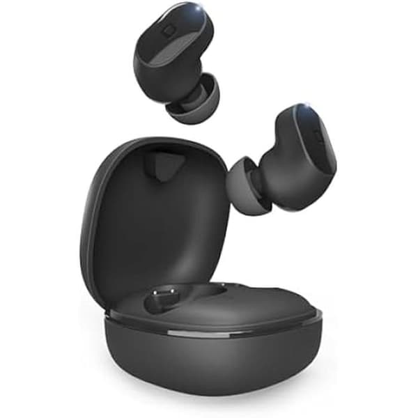 SBS Twin BUDY True Wireless Earphones, Vattentät IPX4, kompatibel med Android-telefoner och iPhone 15/14/13 och