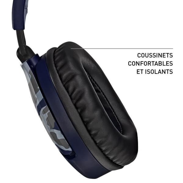 TURTLE BEACH Recon 70 Camo Gaming Headset - Blå - TBS-6555-02
