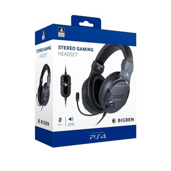 Stereospelheadset för PS4, PC, Mac och mobila enheter