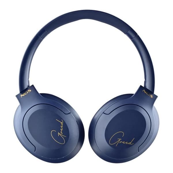 Bluetooth-hörlurar - NGS - ARTICA GREED BLUE - Bluetooth 5.1 - Batteritid 10 timmar - Inbyggd mikrofon