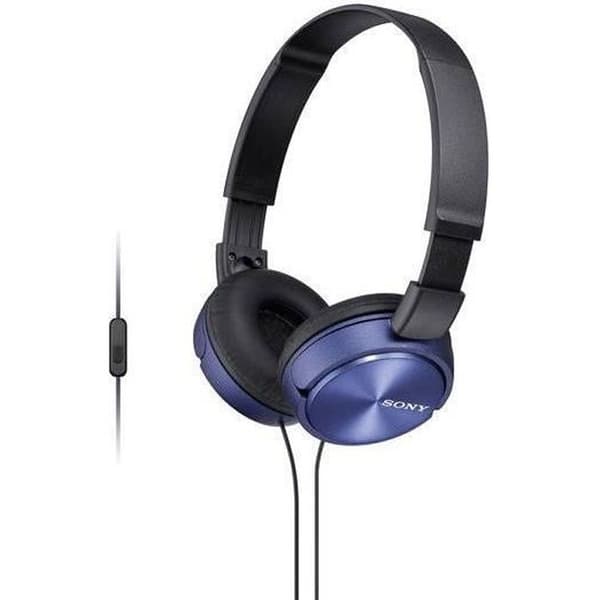 SONY - Blått headset för telefoni med pannband