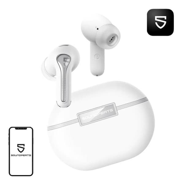 Soundpeats Capsule3 PRO ANC-hodetelefoner (hvite)