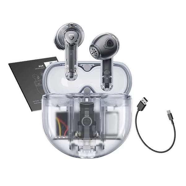 TWS Soundpeats Air TP hovedtelefoner (hvide)
