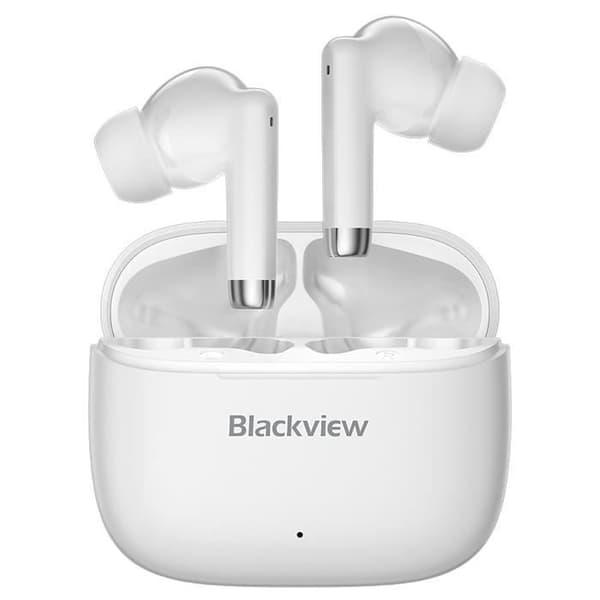Blackview Airbuds 4 Wireless Bluetooth 5.3 In-Ear-hörlurar Stereoljud IPX7 400mAh för Android iOS - Vit