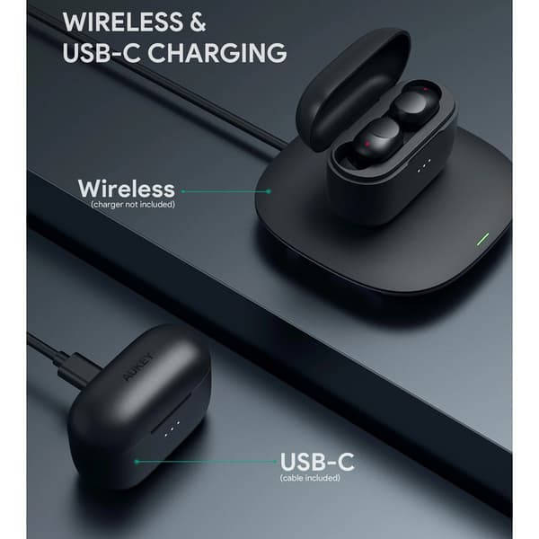 Aukey EP-T31 In-Ear-ørepropper - Svart