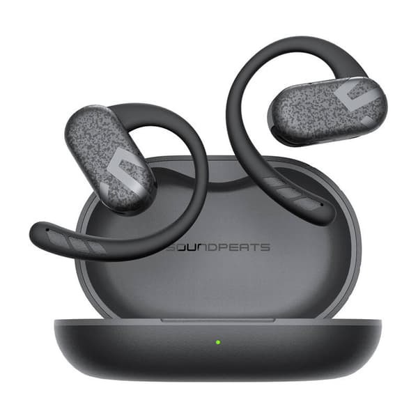 TWS Soundpeats Breezy-hodetelefoner (svarte)