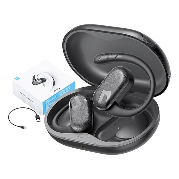 TWS Soundpeats Breezy-hodetelefoner (svarte)