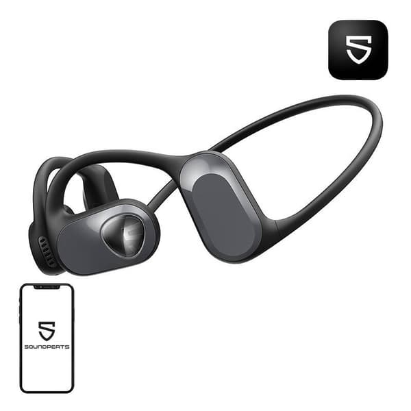 TWS Soundpeats RunFree hörlurar (svarta)