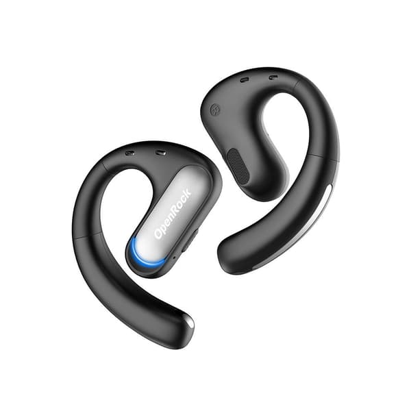 OneOdio OpenRock Pro trådlöst TWS-headset med brusreducerande mikrofon - Svart