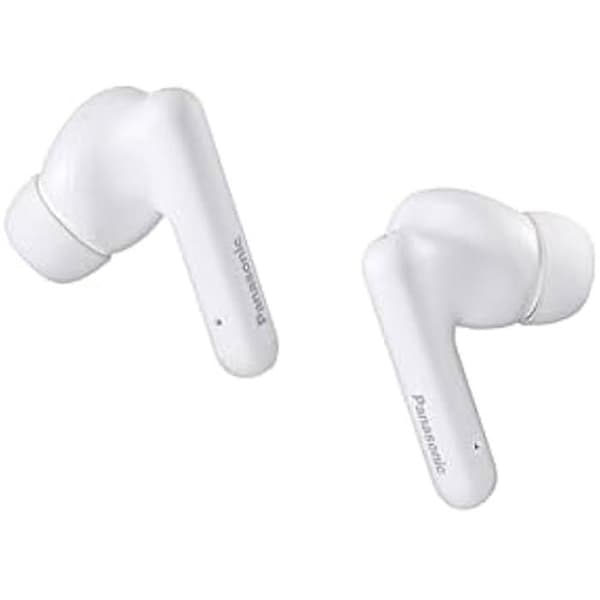 In-ear-hörlurar - PANASONIC - RZ-B110WDE-W - Bluetooth 5.3 - IPX4 - 26 timmars batteritid