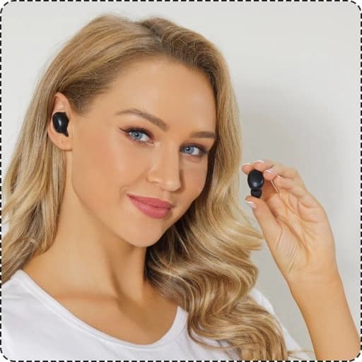 TRÅDLØSE BLUETOOTH 5.1 HOVEDTELEFONER + POWERBANK