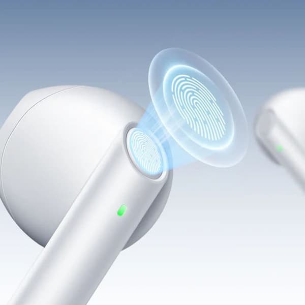 Trådlösa hörlurar - JoyRoom - JR-PB2 - Bluetooth 5.3 - IPX4 - Ergonomiska - Vit