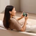Miniatyrbild 5 av 6: Trådlösa hörlurar - JoyRoom - JR-PB2 - Bluetooth 5.3 - IPX4 - Ergonomiska - Vit