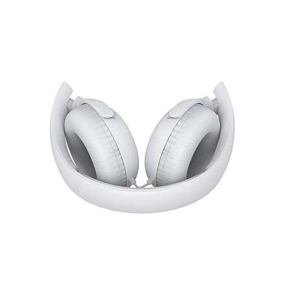 Philips UH201WT/00-hörlurar - Vita, On-ear, hopfällbara, 32 mm, 1,2 m