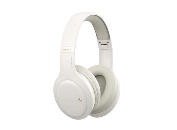 Havit H633BT trådløse on-ear hovedtelefoner (beige)