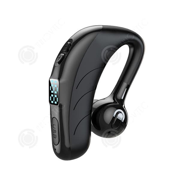 INN Trådlösa bluetooth-hörlurar IPX5 bluetooth 5,2 USB LED-skärm in-ear hörlurar benledande för löpning