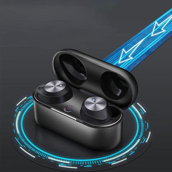 TD® Trådlösa Bluetooth-hörlurar In-Ear Trådlösa Bluetooth-hörlurar IPX7 Vattentäta TWS-sporthörlurar med snabbladdning
