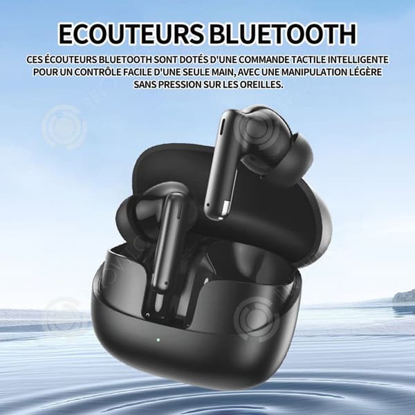 INN Trådlösa bluetooth hörlurar 160mmx70mmx30mm headset storlek bluetooth hörlurar långdistans brusreducering gäller