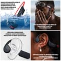 Miniatyrbild 4 av 4: INN Bone conduction hörlurar 5.3 bluetooth upp till 10 timmars kontinuerlig lyssning trådlös sport bluetooth hörlurar ipx8 vattentät 32 GB
