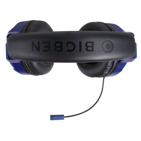 Spelheadset med kabel och mikrofon för PS4, PC, Mac och mobiler - Blå - Circumaural - Volymjustering