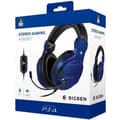 Miniatyrbild 1 av 4: Spelheadset med kabel och mikrofon för PS4, PC, Mac och mobiler - Blå - Circumaural - Volymjustering
