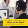 Miniatyrbild 4 av 4: PC-headset - Jabra - Evolve2 85 - Trådlöst - Brusreducering - Lång batteritid