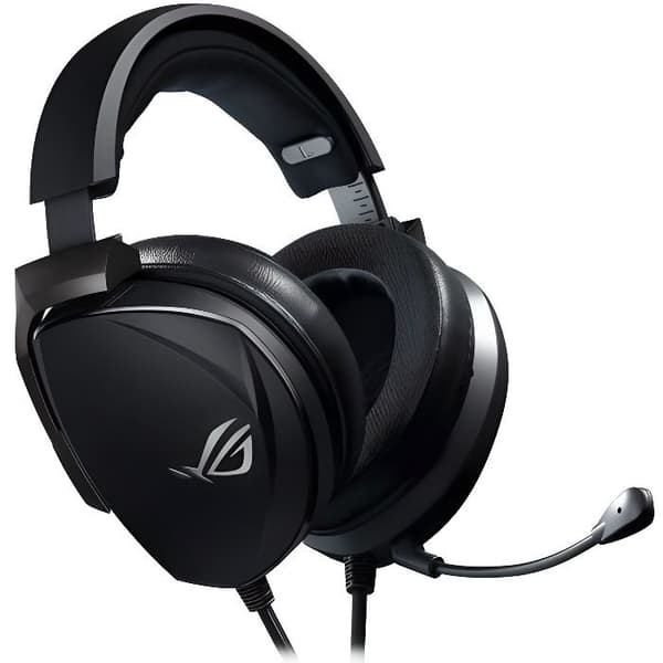 Spelheadset - ASUS - ROG Theta Electret - Kabelanslutet - USB, USB C - 7.1 surroundljud