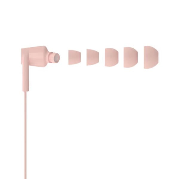 USB-C hörlurar med justerbar volymbegränsare för säker och bekväm lyssning.