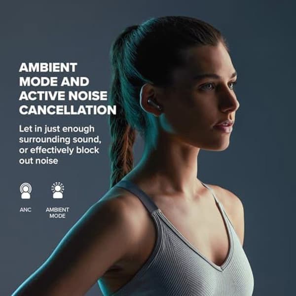 CREATIVE Zen Air 2 lätta hörsnäckor, äkta trådlösa hörsnäckor, svettsäkra med aktiv brusreducering,