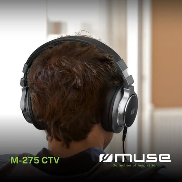 Hörlurar - MUSE - M275CTV - Aktiv brusreducering - Ljudisolering - NFC