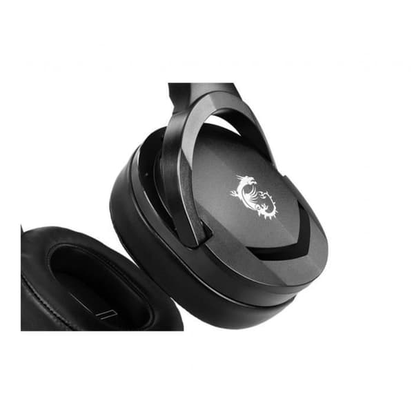 GH20 MSI MICRO STAR INTERNATIONAL Gaming Headset - Svart, Stereo, Enkelriktat