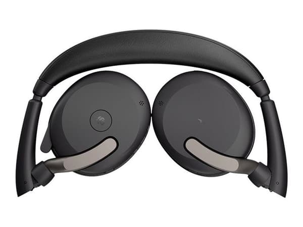 Jabra Evolve2 65 Flex MS Stereo - Headset - on-ear - Bluetooth - trådlöst - aktiv brusreducering - USB-A -