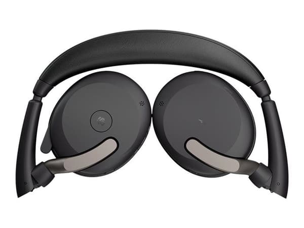 Jabra Evolve2 65 Flex MS Stereo - Headset - on-ear - Bluetooth - trådlöst - aktiv brusreducering - USB-A -