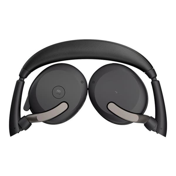 Jabra Evolve2 65 Flex MS Stereo - Headset - on-ear - Bluetooth - trådlöst - aktiv brusreducering - USB-A -