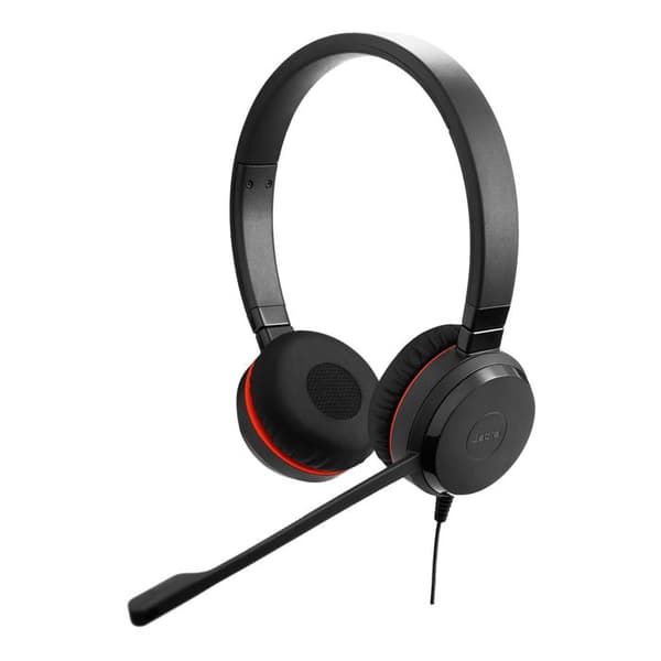 Hörlurar - Jabra - Evolve 20SE MS - Kabelansluten - Stereo - Brusreducering