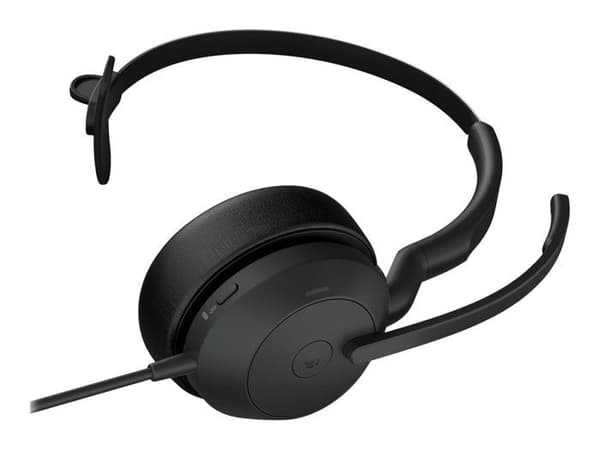 Headset - Bluetooth - trådbundet - USB-C - Jabra - Jabra Evolve2 50 MS Mono - headset