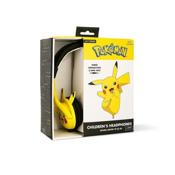 Hörlurar - POKEMON - Pikachu - Gul - Barn - Inomhus