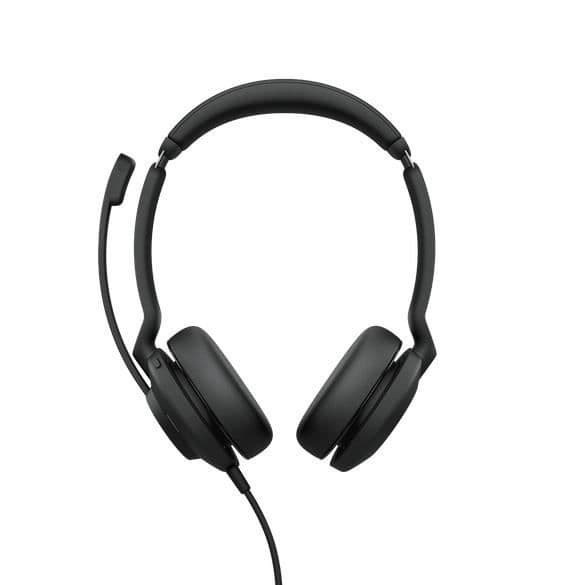 Jabra Evolve2 30 SE USB-A MS Stereo Black - Professionellt trådbundet stereoheadset - USB-A - Microsoft Teams-certifierat