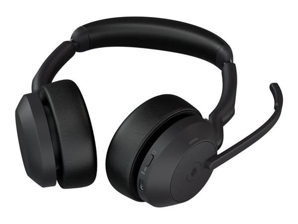 Headset - Bluetooth - trådlöst - USB-C - Jabra - Jabra Evolve2 55 MS Stereo - headset