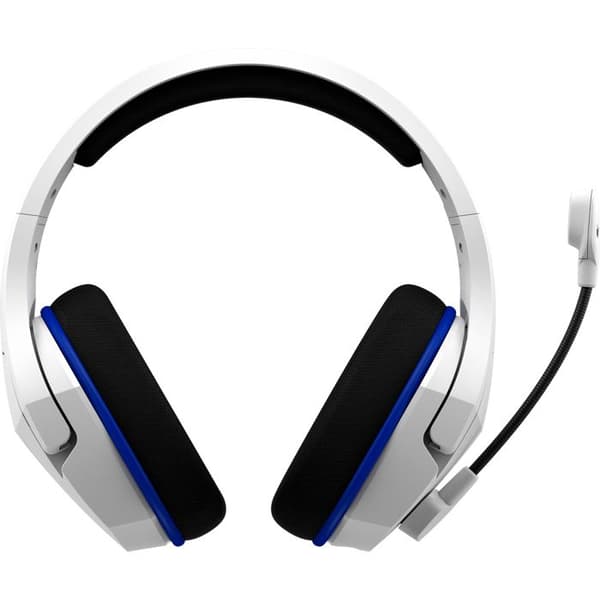 Hörlurar - HyperX - Cloud Stinger Plus - Trådlös - Kompatibel med PS5 PS4 - Blå Vit